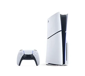 Console PlayStation 5 Slim Edition Standard — Blanc et Noir